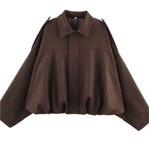 Brown Suede Jacket